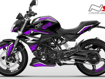 Foliendesign BMW G310R Manga Violett