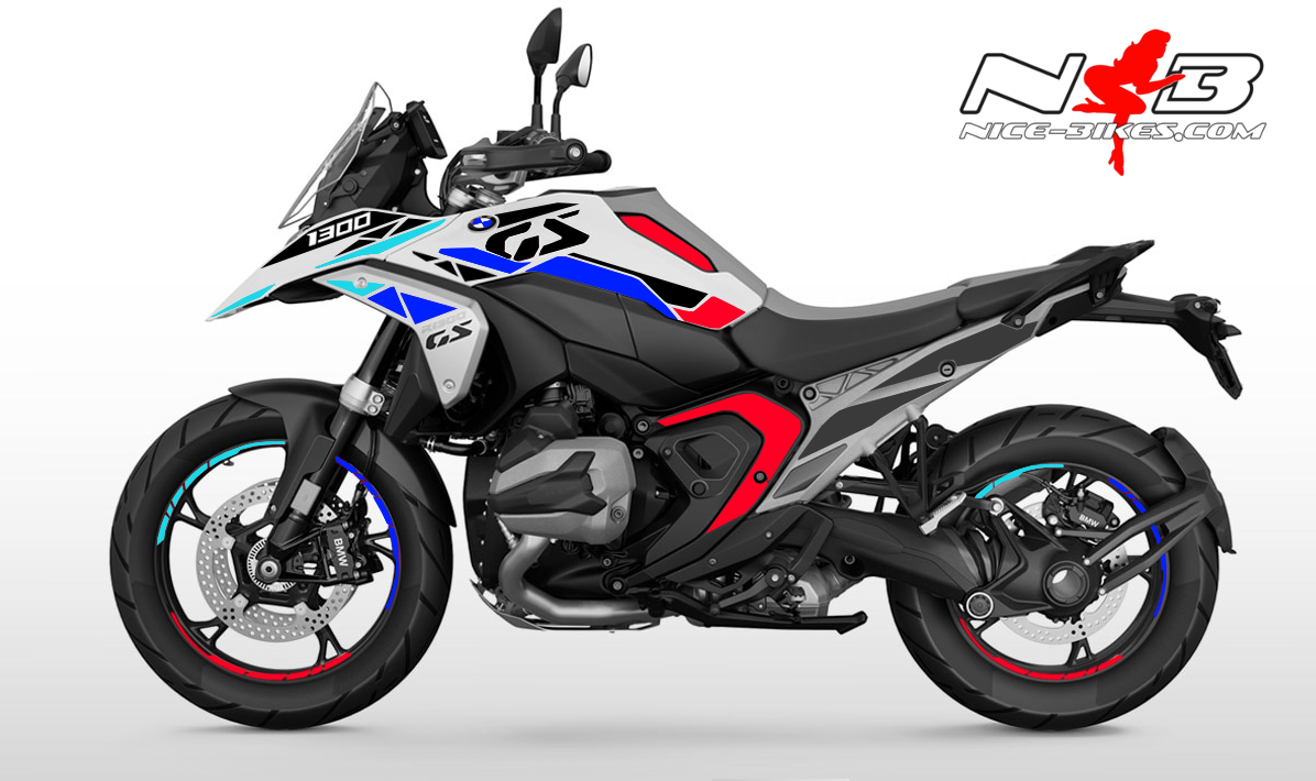 Motorrad Foliendesigns und Dekore - Foliendesign BMW R1300GS 2024 Motorsport Edition - B.GS13W.24.800.Motorsport Edition1 Foliendesign BMW R1300GS 2024 Motorsport Edition