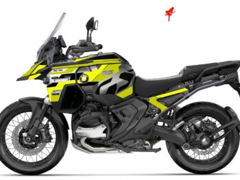 Foliendesign BMW R1300GS ADV 2025 Yellow Green