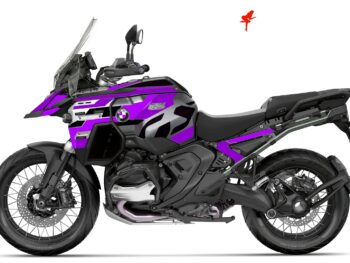 Foliendesign BMW R1300GS ADV 2025 Manga Violett