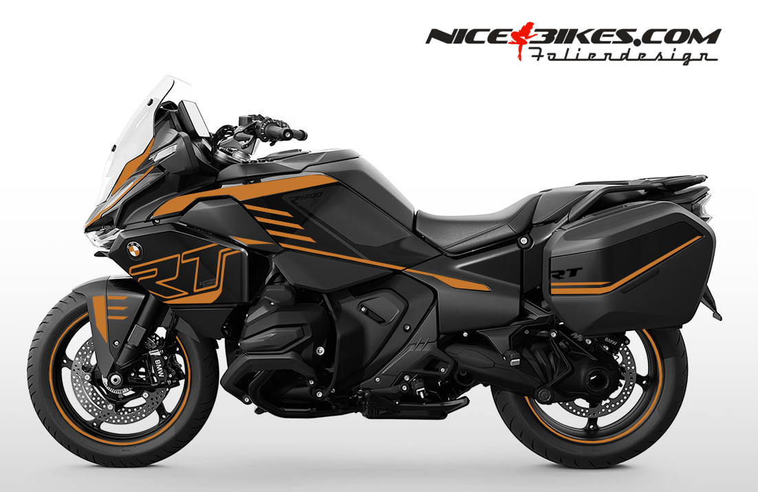Motorrad Foliendesigns und Dekore - Foliendesign RT1300 2025/26 Olympic Gold - B.RT1300.25B.030 Olympic Gold Foliendesign RT1300 2025/26 Olympic Gold