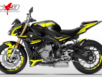 Foliendesign BMW S1000R (Bj. 2020) Hornet Yellow