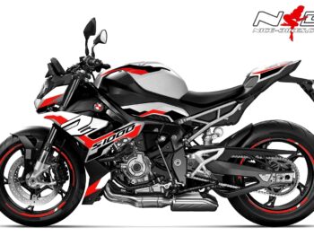 Foliendesign BMW S1000R (Bj. 2021-22) Racing Red