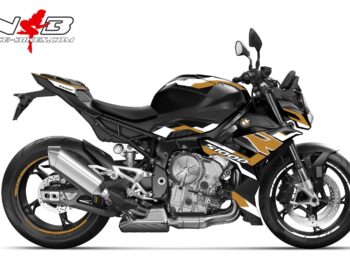 Foliendesign BMW S1000R (Bj. 2023-24) Olympic Gold