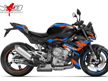 Foliendesign BMW S1000R (Bj. 2023-24) Gulf Racing