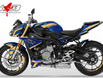 Foliendesign BMW S1000R (Bj. 2020) Olympic Gold
