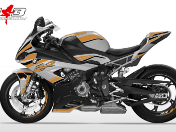 Foliendesign S1000RR (Bj. 2020) Olympic Gold