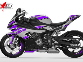 Foliendesign S1000RR (Bj. 2020) Manga Violett