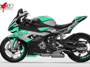 Foliendesign S1000RR (Bj. 2020) Mint Blue