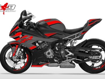 Foliendesign S1000RR 2022 Racing Red