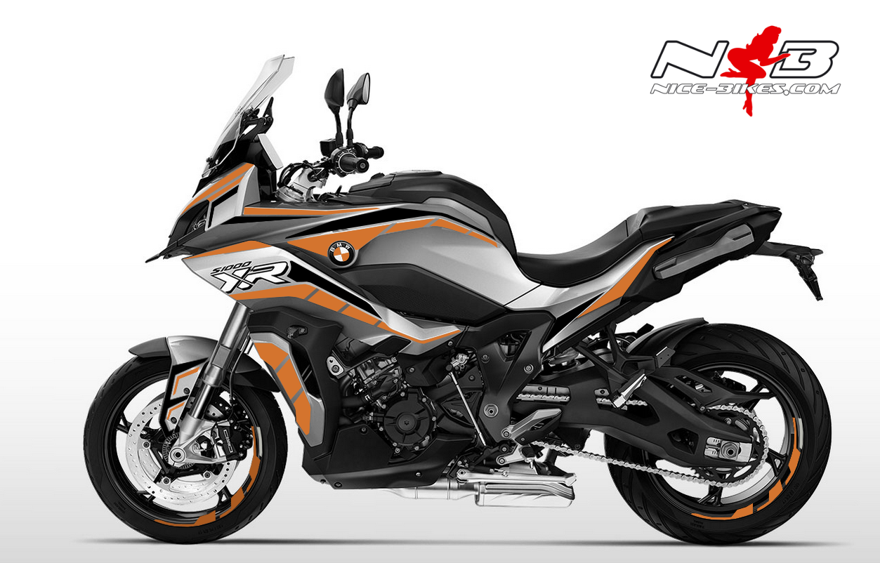 Motorrad Foliendesigns und Dekore - Foliendesign BMW S1000 XR (Bj. 2020-21) Olympic Gold - B.S1XR.20.030 Olympic Gold Foliendesign BMW S1000 XR (Bj. 2020-21) Olympic Gold