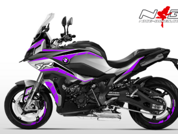 Foliendesign BMW S1000 XR (Bj. 2020-21) Manga Violett