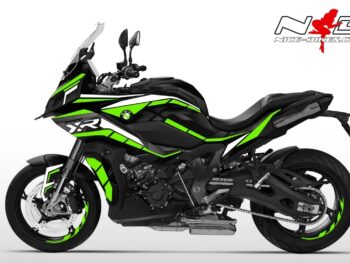 Motorrad Foliendesigns und Dekore - Shop - B.S1XR.22.064 Limegreen Foliendesign BMW S1000XR 2022-23 Limegreen
