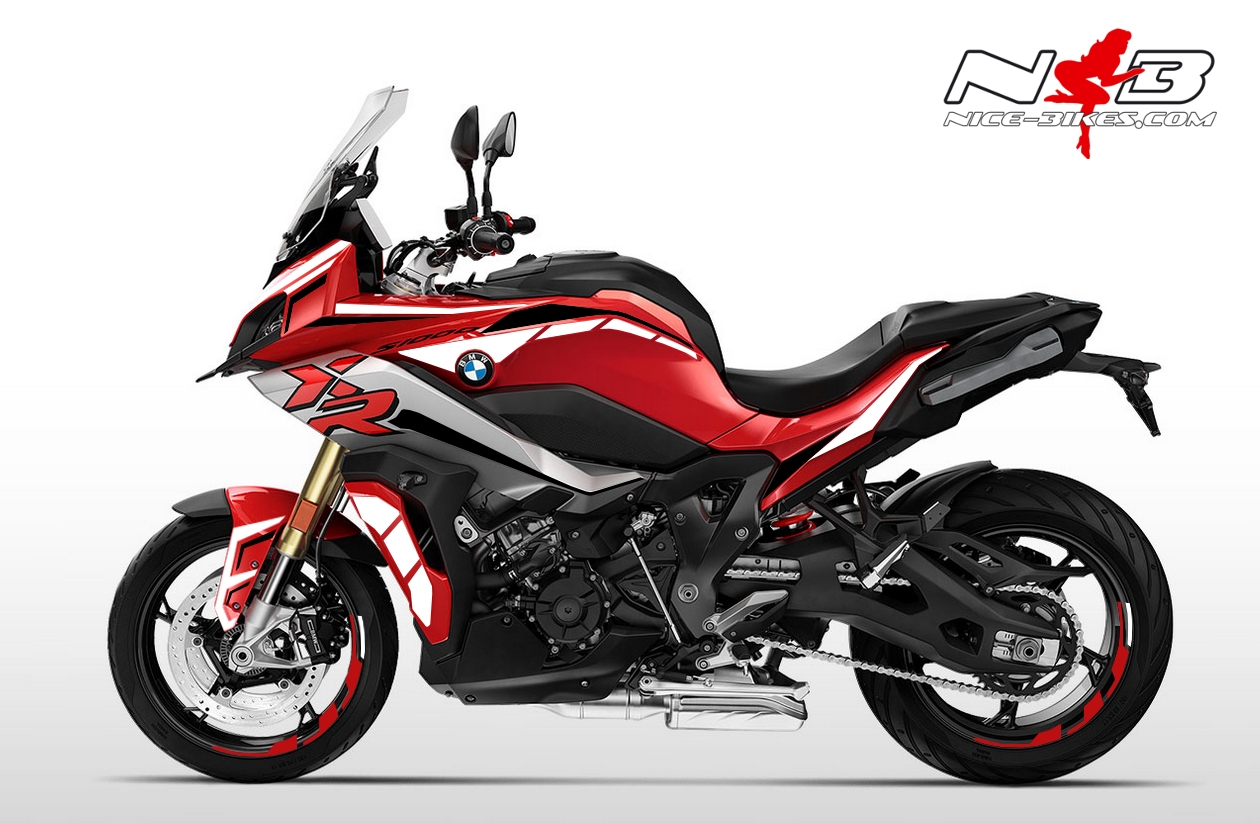 Motorrad Foliendesigns und Dekore - Foliendesign BMW S1000 XR (Bj. 2020-21) Racing White - B.S1XR.R20.010 Racing White Foliendesign BMW S1000 XR (Bj. 2020-21) Racing White