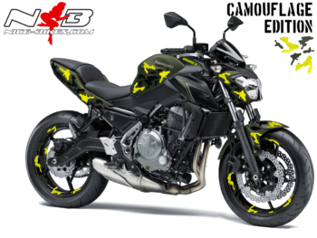 Z650 CAMOUFLAGE Edition mit Neongelb