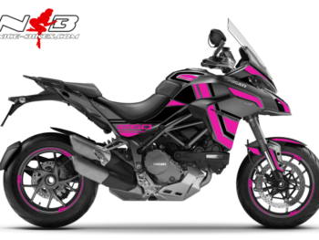 Motorrad Foliendesigns und Dekore - Shop - D.1260.G20.077 PRETTY PINK Foliendesign DUCATI Multistrada 1260S Pretty Pink