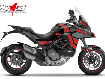 Motorrad Foliendesigns und Dekore - Shop - D.1260.G20.306 RACING RED Foliendesign DUCATI Multistrada 1260S Racing Red
