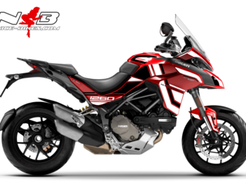 Foliendesign DUCATI Multistrada 1260S Racing White
