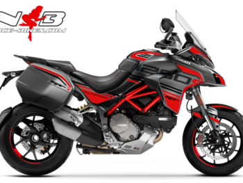Foliendesign DUCATI Multistrada 1260S Racing Red