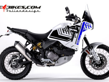 Foliendesign Ducati Desert X 2023 Racing Blue