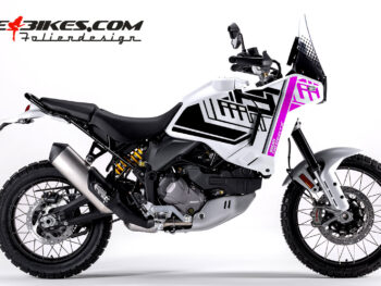 Foliendesign Ducati Desert X 2023 Pretty Pink