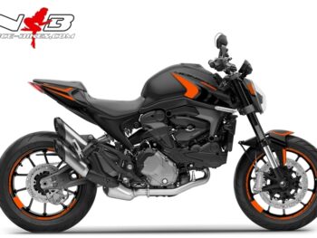 Foliendesign DUCATI  Monster ab Bj. 2021 Evil Orange