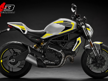 Foliendesign DUCATI  Monster 797 Bj. 2020 Hornet Yellow