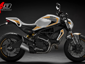 Foliendesign DUCATI  Monster 797 Bj. 2020 Olympic Gold