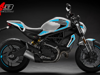 Foliendesign DUCATI  Monster 797 Bj. 2020 Light Blue