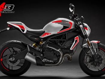 Foliendesign DUCATI  Monster 797 Bj. 2020 Racing Red