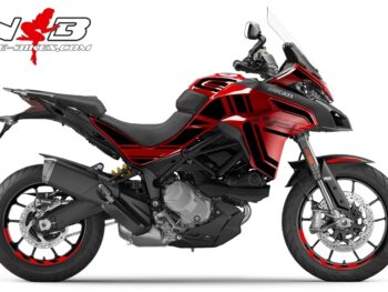 Foliendesign Multistrada V2 Magic Black 2022