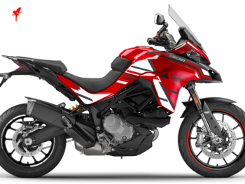 Foliendesign Multistrada  V2 2023-24 R Racing White