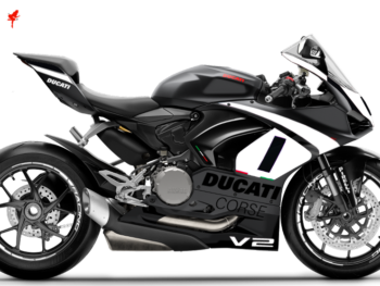 Foliendesign Ducati Panigale V2 Racing White Edition