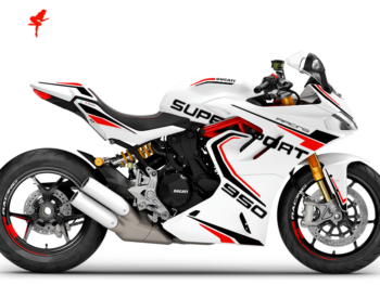 Foliendesign Ducati Supersport 950 2023-24 Racing Red