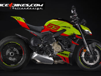 Vollfolierung Ducati Streetfighter V4 Racing 2023-24