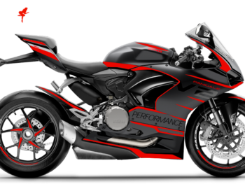 Foliendesign Ducati Panigale V2 2024 Racing Red