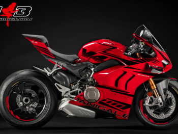 Foliendesign DUCATI  V4/S Bj. 2020 Magic Black