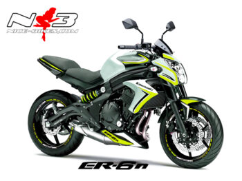 ER-6N Dekor Gelb auf weißer Maschine