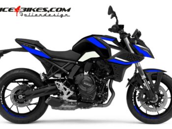 Foliendesign Suzuki GSX-8S 23 Racing Blue