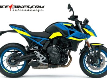 Foliendesign Suzuki GSX-8S 23B Neon Yellow