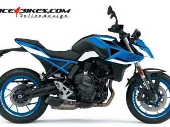 Foliendesign Suzuki GSX-8S 23B Racing White