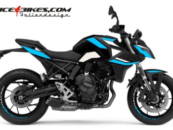 Foliendesign Suzuki GSX-8S 23 Light Blue
