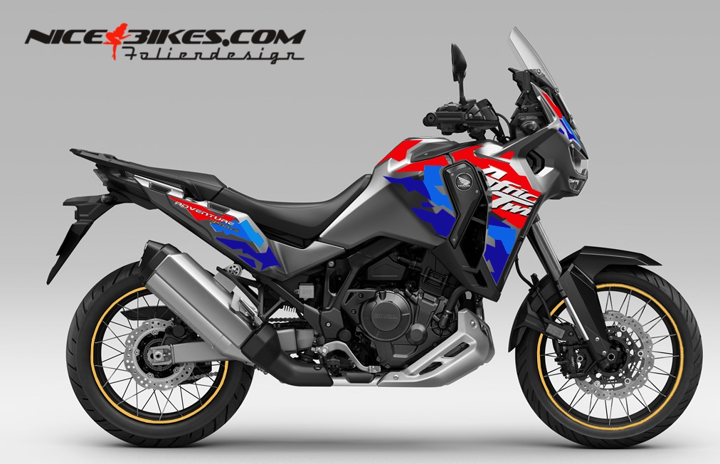 Motorrad Foliendesigns und Dekore - Honda African Twin Adventure Design - H.AF .26.777 Adventure Design Honda African Twin Adventure Design