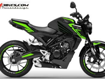 Foliendesign CB125R Limegreen