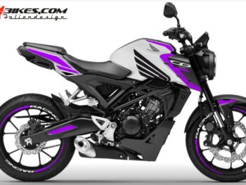 Foliendesign CB125R Manga Violett