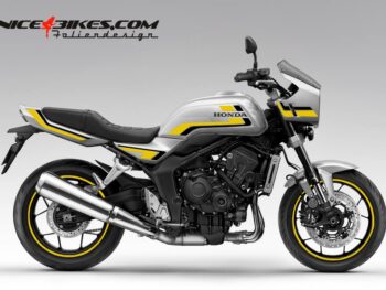 Honda CB1000F Hornet Yellow