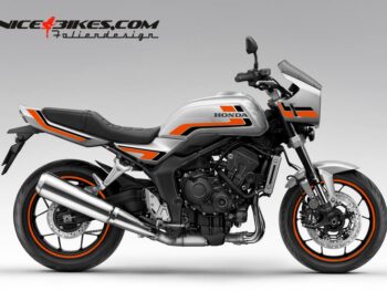 Honda CB1000F Evil Orange