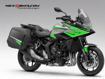 Honda CB1000GT Limegreen