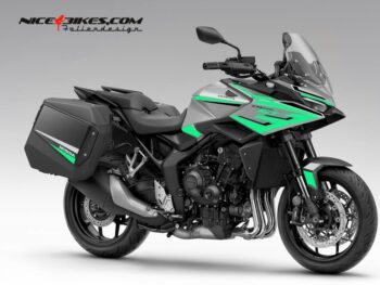 Honda CB1000GT Miami Blue