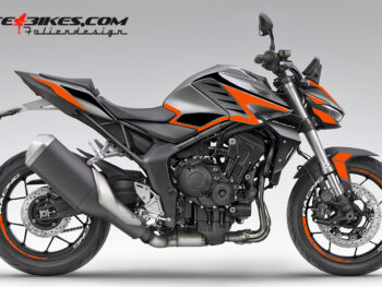 Foliendesign CB1000 Hornet Evil Orange